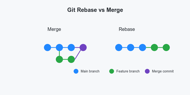 Git Rebase vs. Git Merge: A Concise Guide