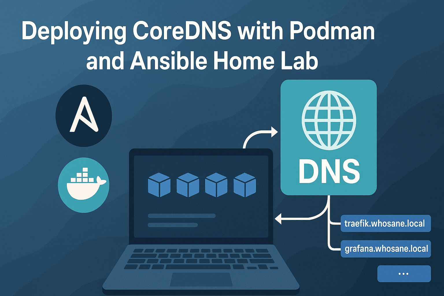 How I Deployed CoreDNS in My Home Lab Using Podman, Ansible, and systemd